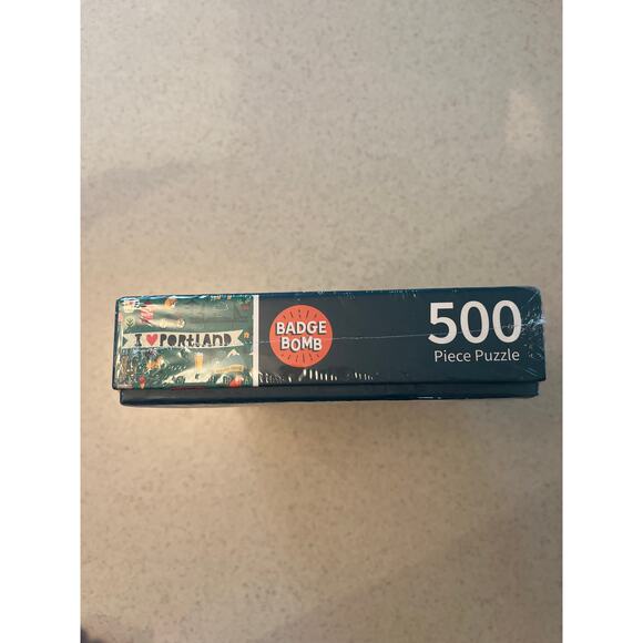 I ❤️ Portland 500 Piece Puzzle by Badge Bomb - BRAND NEW - Picture 6 of 6